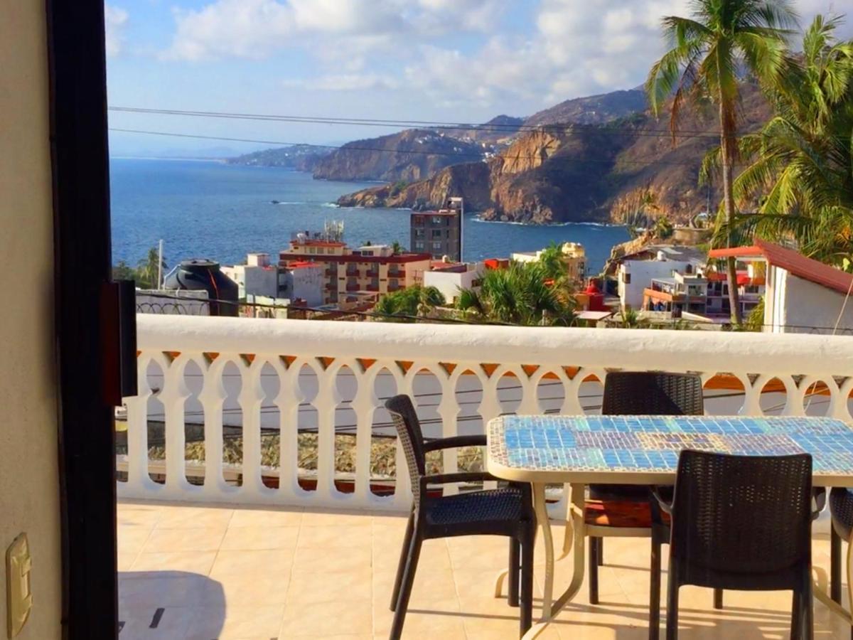 Villa Guitarron Gran Terraza Vista Espectacular 6 Huespedes Piscina Gigante Acapulco Buitenkant foto