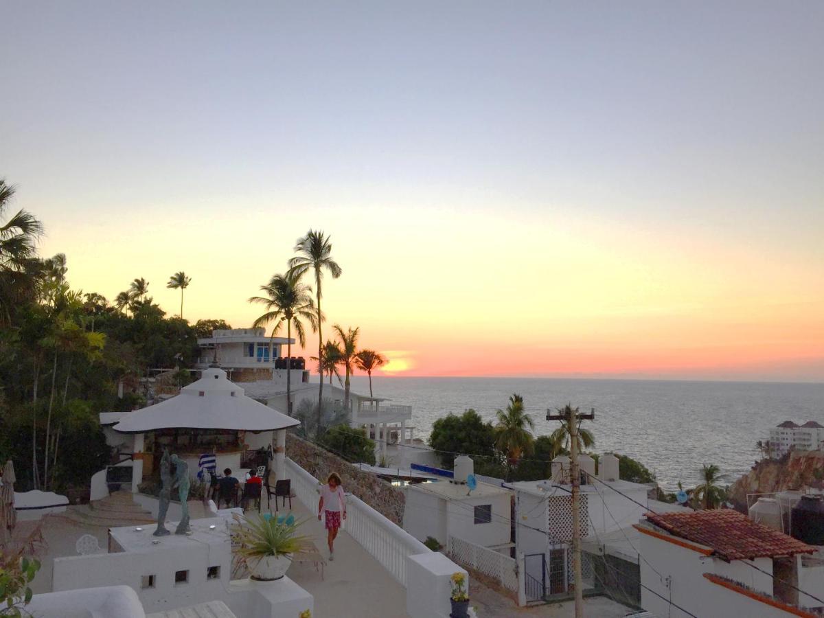 Villa Guitarron Gran Terraza Vista Espectacular 6 Huespedes Piscina Gigante Acapulco Buitenkant foto