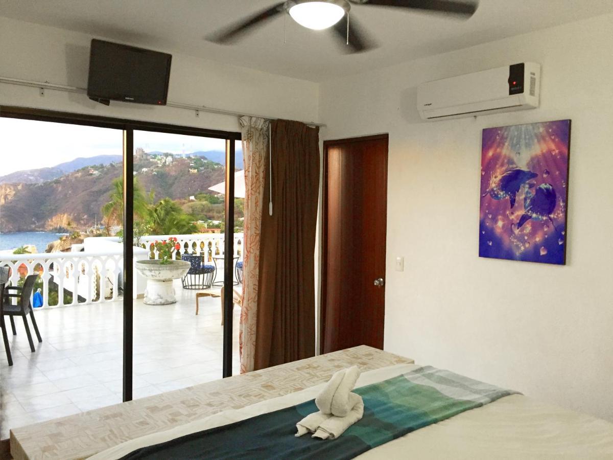 Villa Guitarron Gran Terraza Vista Espectacular 6 Huespedes Piscina Gigante Acapulco Buitenkant foto