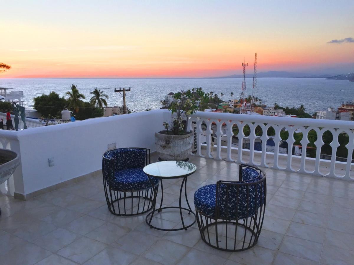 Villa Guitarron Gran Terraza Vista Espectacular 6 Huespedes Piscina Gigante Acapulco Buitenkant foto