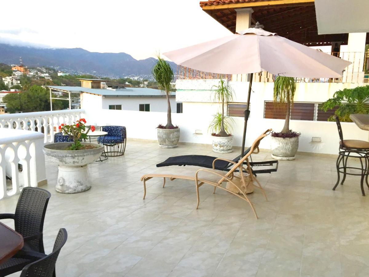 Villa Guitarron Gran Terraza Vista Espectacular 6 Huespedes Piscina Gigante Acapulco Buitenkant foto