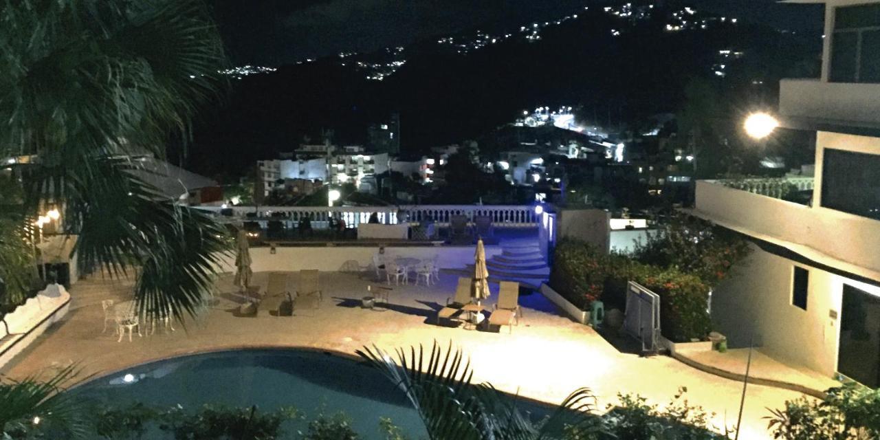 Villa Guitarron Gran Terraza Vista Espectacular 6 Huespedes Piscina Gigante Acapulco Buitenkant foto