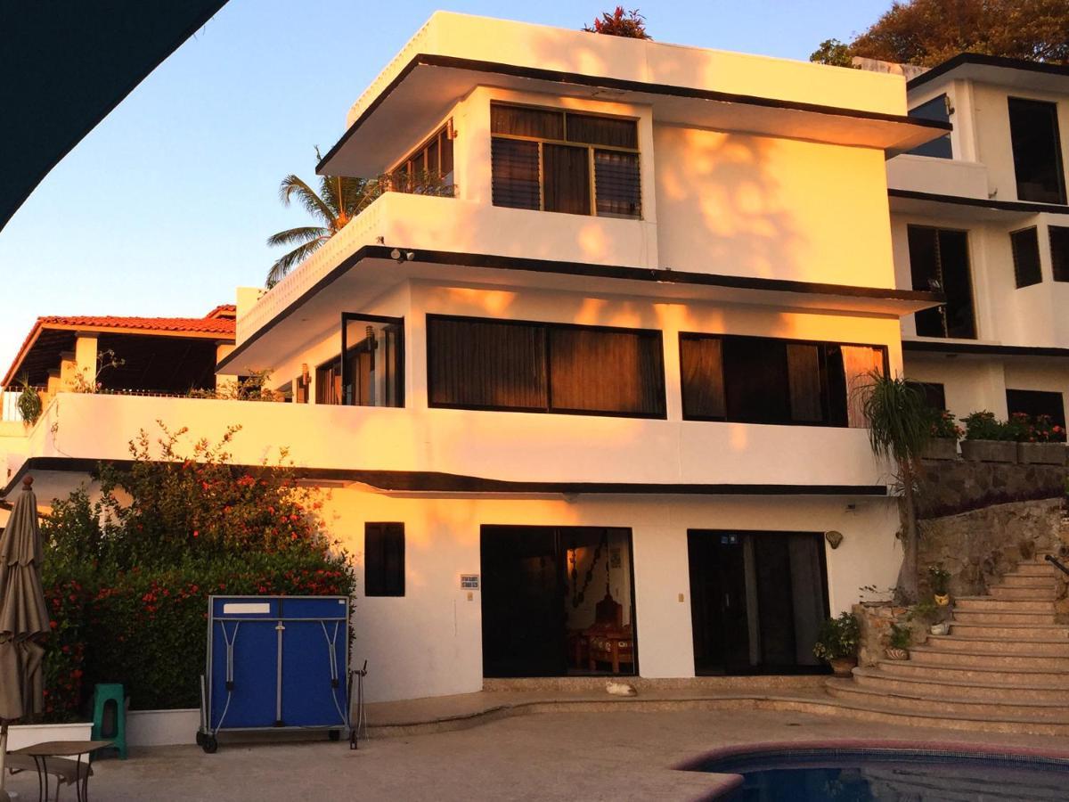 Villa Guitarron Gran Terraza Vista Espectacular 6 Huespedes Piscina Gigante Acapulco Buitenkant foto