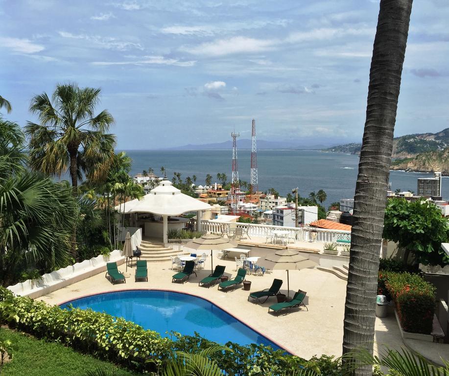 Villa Guitarron Gran Terraza Vista Espectacular 6 Huespedes Piscina Gigante Acapulco Buitenkant foto