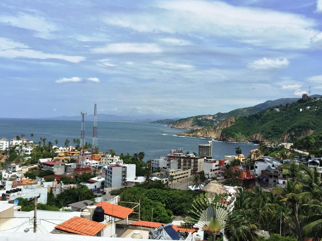 Villa Guitarron Gran Terraza Vista Espectacular 6 Huespedes Piscina Gigante Acapulco Buitenkant foto