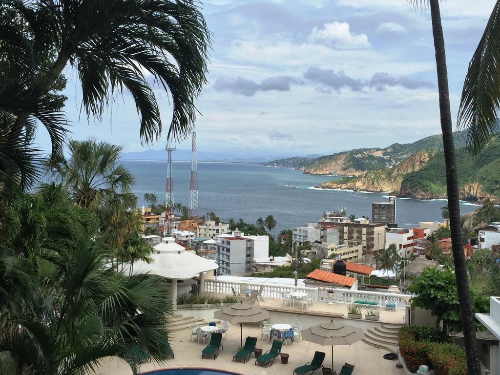 Villa Guitarron Gran Terraza Vista Espectacular 6 Huespedes Piscina Gigante Acapulco Buitenkant foto