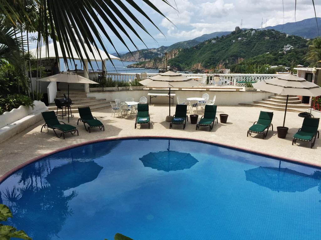 Villa Guitarron Gran Terraza Vista Espectacular 6 Huespedes Piscina Gigante Acapulco Buitenkant foto
