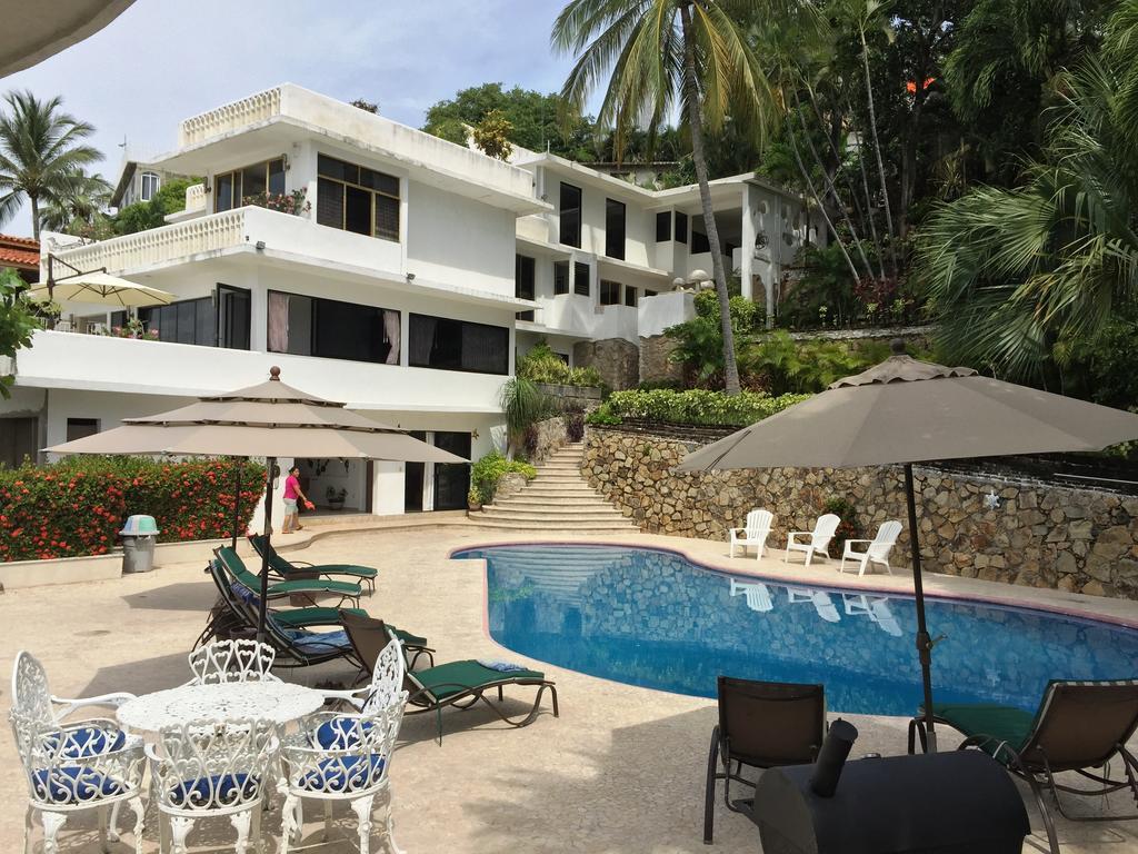 Villa Guitarron Gran Terraza Vista Espectacular 6 Huespedes Piscina Gigante Acapulco Buitenkant foto